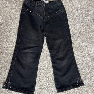 Zara Charcoal Jeans with Silver Studs